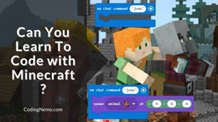 learn how to code with minecraft